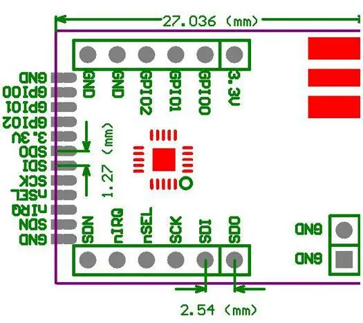 Бесплатная доставка! Модуль передачи данных si4432 (пружинная антенна) датчик