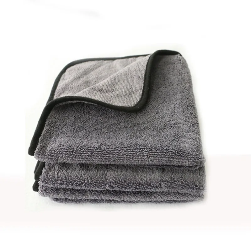400GMS автомобиля уход полировка супер из толстого плюша салфетка микрофибры для