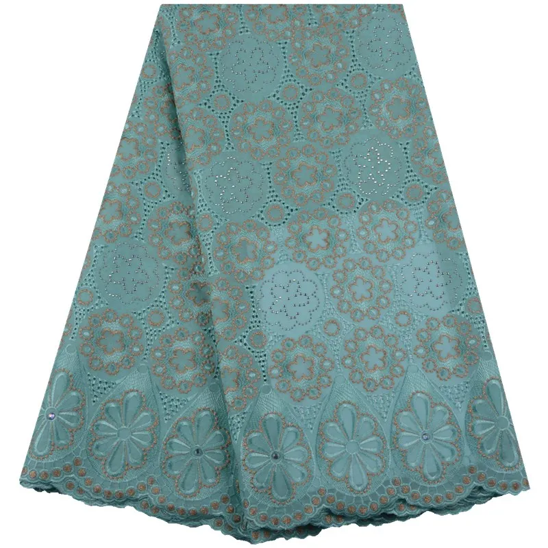 

2019 Fashion Embroiderd African Lace Fabrics Nigerian Cotton Lace Fabrics High Quality French Net Lace Fabrics For Wedding A1539