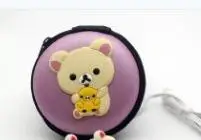 Стежка Abbot me животные мультфильм стежка Hello Kitty Силиконовый мешочек для монет, ключей Дети девушки кошелек-органайзер коробка сумки - Цвет: 1