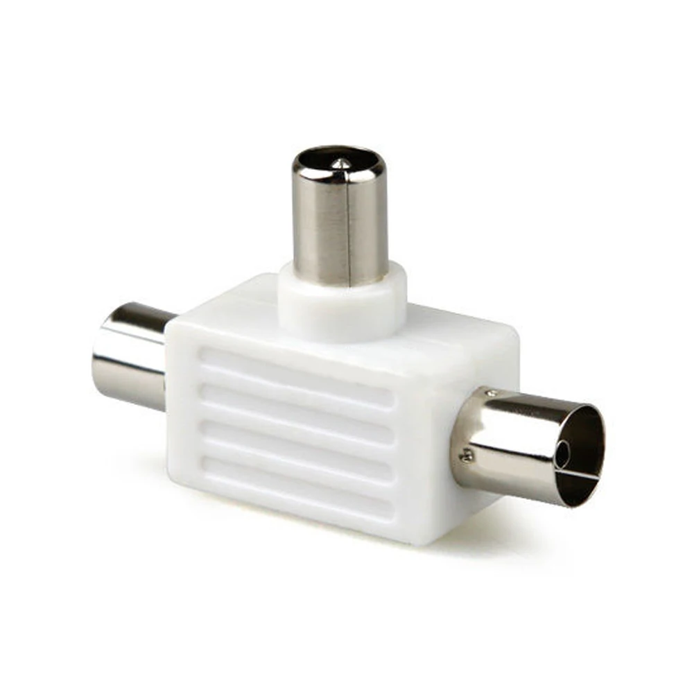 Новый хит продаж ТВ Штекер высокого качества расходник двойной адаптер 1 штекер 2