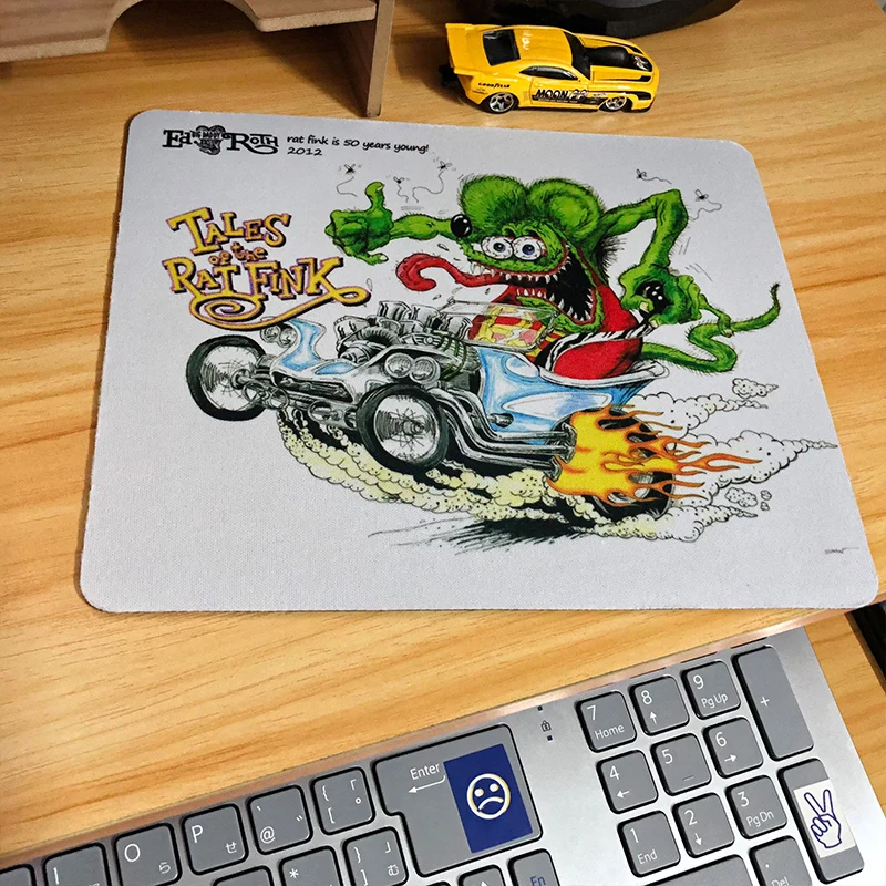 one piece Tales Rakuten Rat Fink RF Ratfink mouse pad mooneyes go with moon high quality | Игрушки и хобби