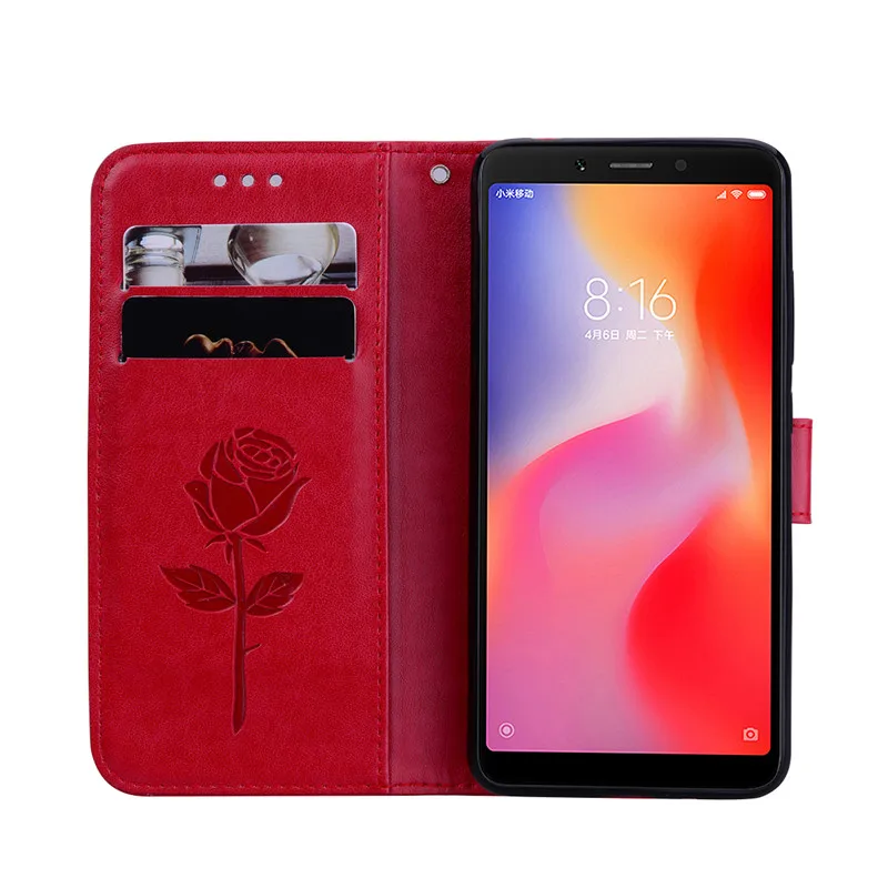 Чехол для Xiaomi Redmi 6A, чехол для Redmi 6, Мягкая силиконовая задняя крышка для Redmi 6, кожаный чехол-книжка для Xiaomi Redmi 6A 6 A A6, чехол для телефона s