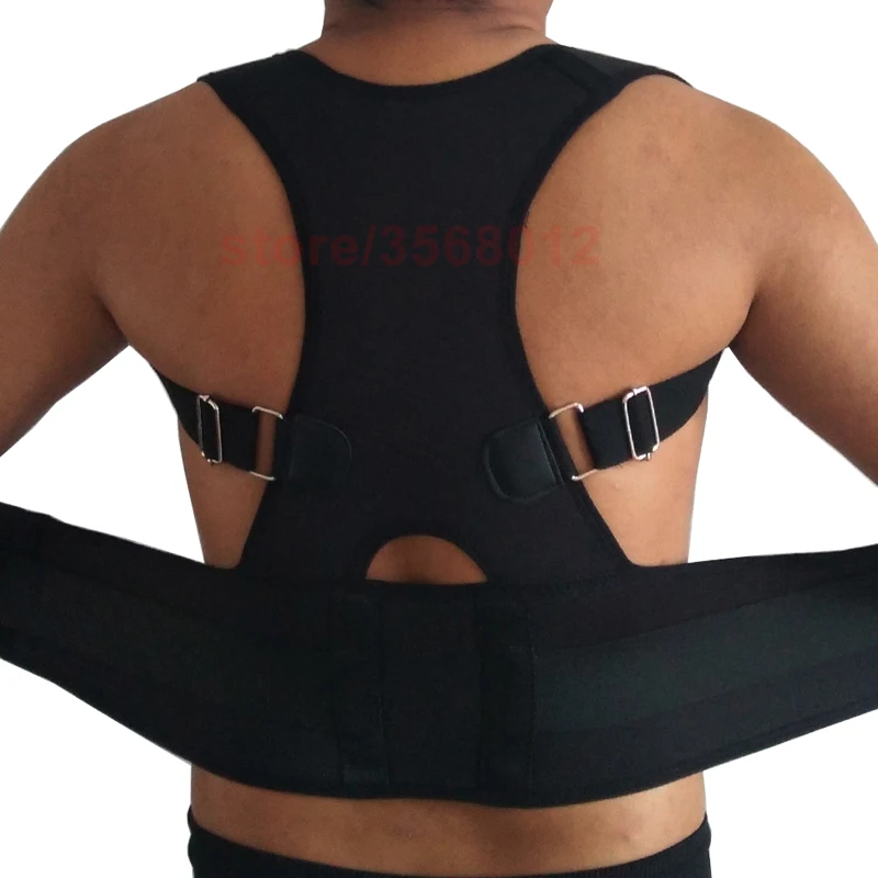 Женский мужской корсет для спины поясничный поддерживающий пояс Корректор