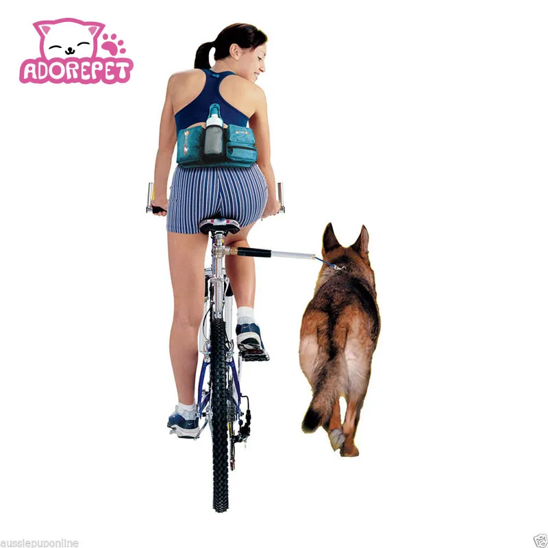 Поводок велосипедный для больших и маленьких собак свинцовый езды на велосипеде