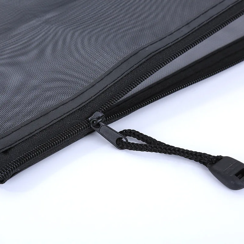 Повседневная дорожная косметичка для женщин черный футляр косметики на молнии