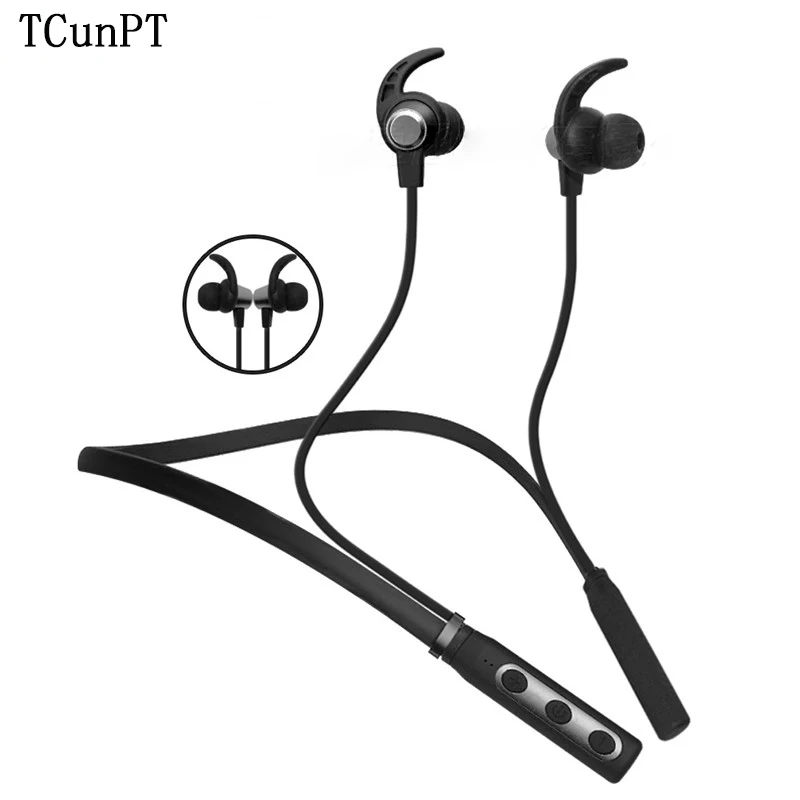 Модные Спортивные Bluetooth наушники TCunPT влагозащищенные магнитные беспроводная