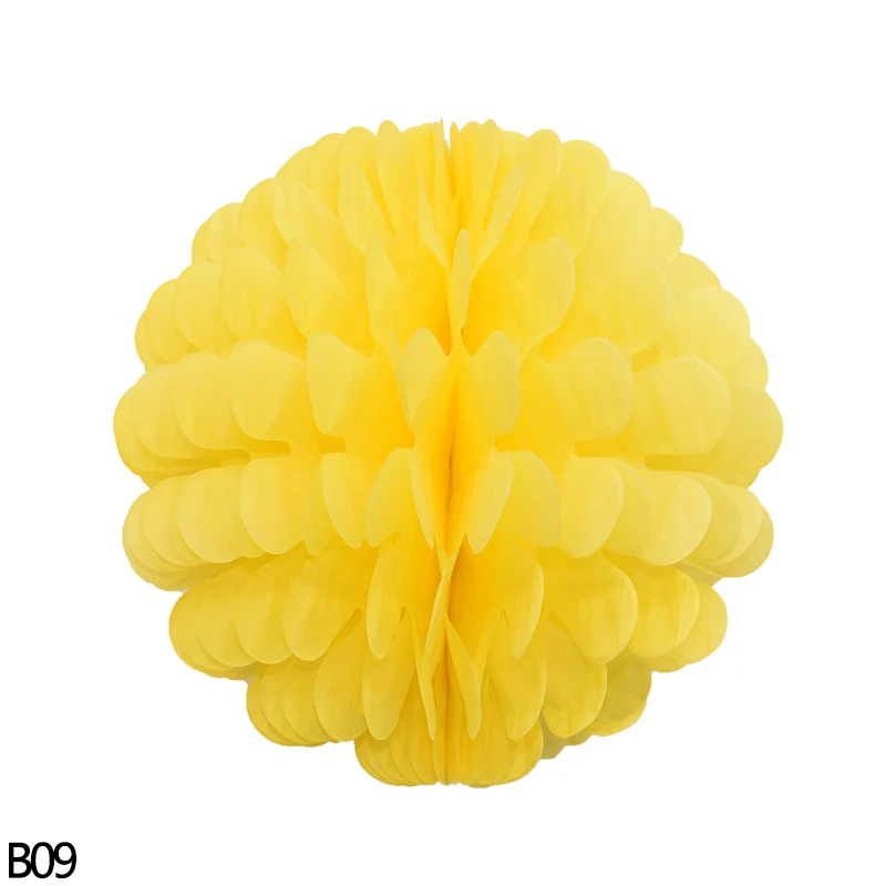 1/2/5 шт 20/25 см декоративные ткани цветочные шары из бумаги DIY Pom Poms Бумага мяч для Baby Shower или для вечеринки по случаю свадьбы украшение комнаты на свадьбу 8