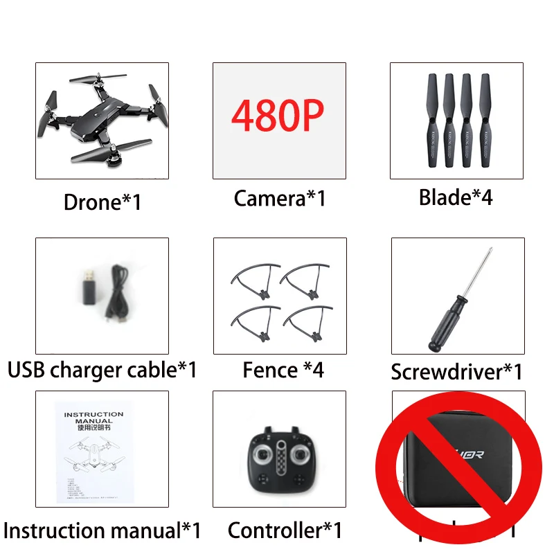 Дрон HD 1080p WiFi в реальном времени fpv Дрон один щелчок rc вертолет высоко стабильный hover Quadcopter складной Дрон с камерой квадракоптер вертолет квадрокоптер квадракоптер с камерой - Цвет: 480P