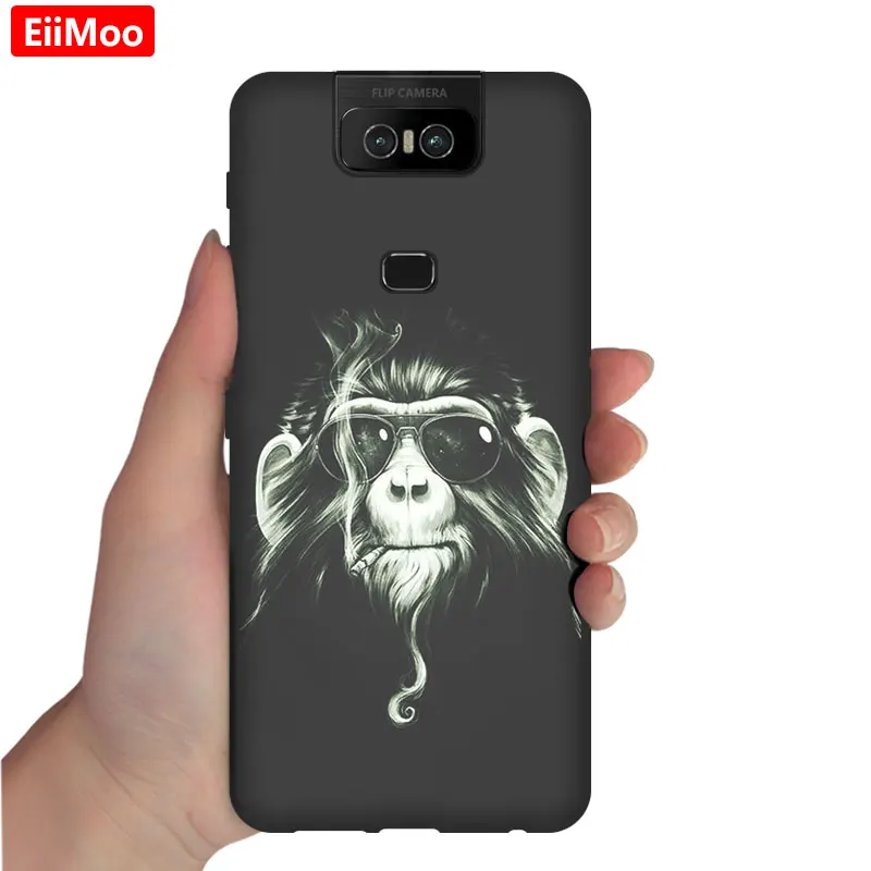 EiiMoo мягкий чехол для ASUS Zenfone 6 ZS630KL чехол Funda силиконовый мультяшный задний Чехол для ASUS Zenfone 6 ASUS ZS630KL чехол для телефона - Цвет: 50