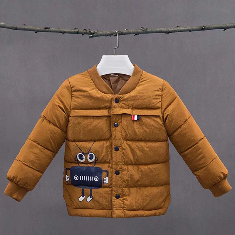 BibiCola/зимние куртки для мальчиков Дети Мальчики утолщаются вниз и парки