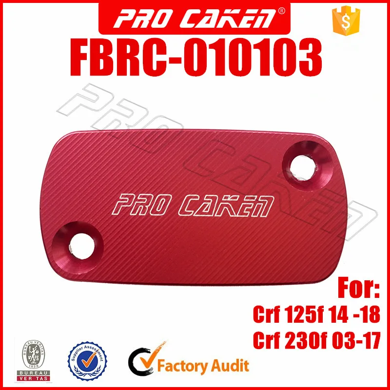 Крышка переднего тормозного резервуара CNC для honda CRF 125f 230f crf125f crf230f|Накладки и