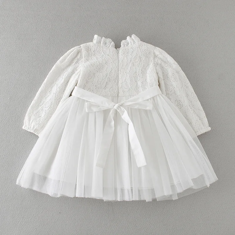 Новейшее Брендовое платье с шапочкой для маленьких девочек детское на 1 год день