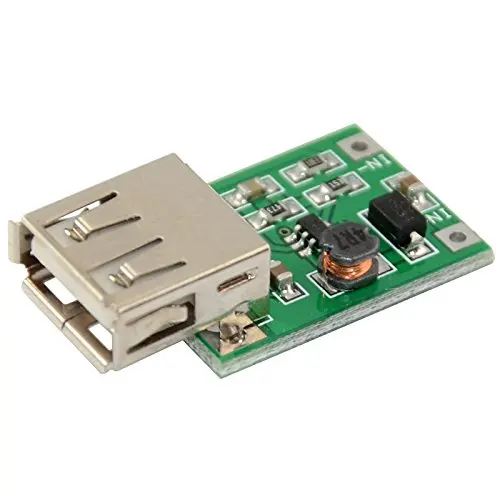 5 шт./лот 3 в USB выход зарядное устройство Модуль повышения мощности мини-конвертер