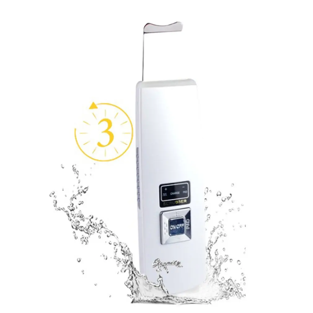 Ультразвуковая поверхность очистка кожи скруббер прибор для отшелушивания