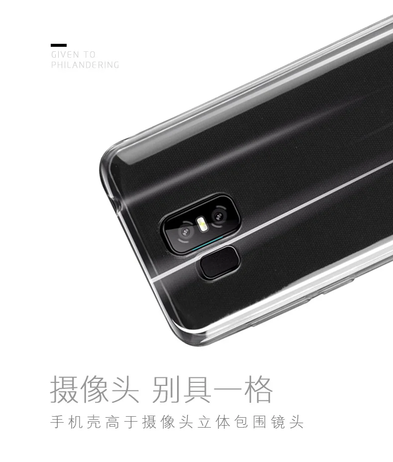 Transparent Clear Cover For Homtom S7 Case Ultra thin Soft 5.5inch Silicone TPU Back Phone |