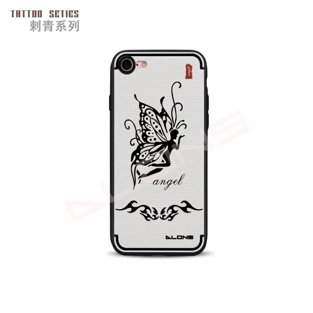 Fashion Tattoo Series In Soft TPU Case Cover Mobile Phone Back Shell For iPhone 6s |