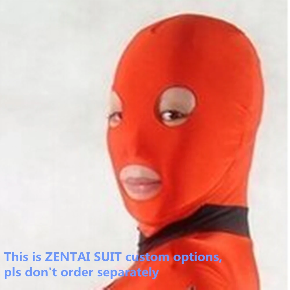 2 004 по индивидуальному заказу глаза и рот лайкра спандекс Зентаи|custom zentai|optionzentai