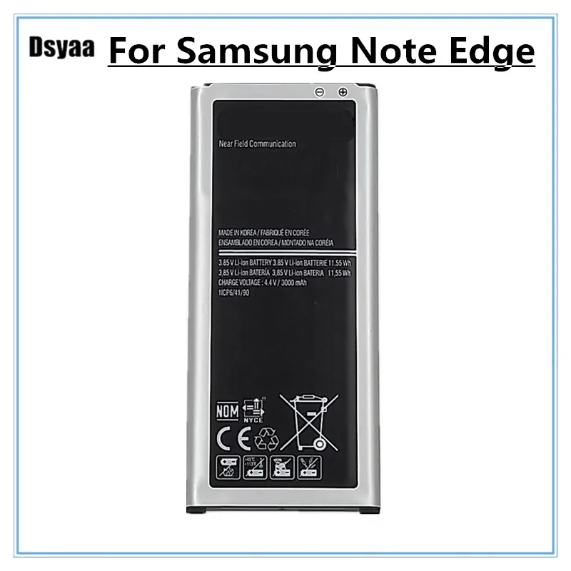 Для Samsung EB BN915BBE батареи для GALAXY Note Edge N9150 N915FY N915D N915F N915K N915L N915S G9006V SM N915G|Аккумуляторы