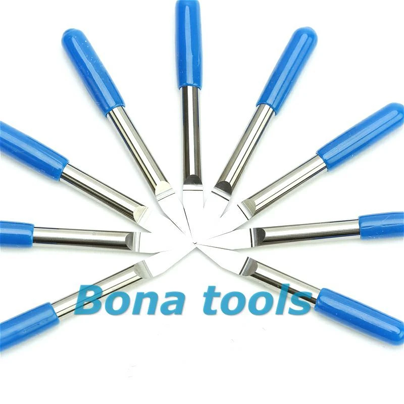 

10PCS 1/8" Shank 25 Deg 0.2mm, Cutting Tools for Metal Sharp Router Bit CNC Metal Milling Cutters on Copper Steel Gold Sliver