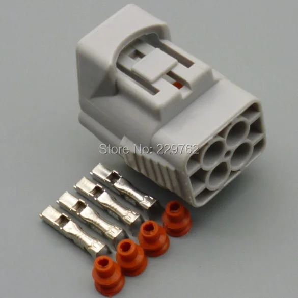 shhworldsea 10Sets 4 pin car Oxygen sensor connector auto waterproof electrical socket plug for suzuki 6189-0126 | Автомобили и