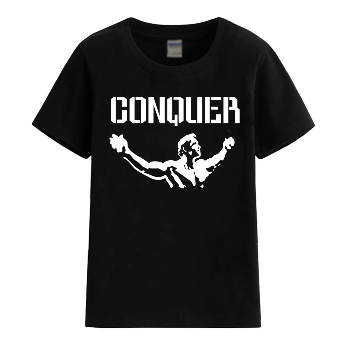 Детские футболки для мальчиков 2018 летняя футболка с коротким рукавом Арнольд