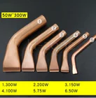 Электрический паяльник, сверхмощный Внешний Нагреватель 50 Вт 75 Вт 100 Вт 150 Вт 200 Вт 300 Вт, наконечники для паяльника, нагреватель, стамеска с деревянной рукояткой