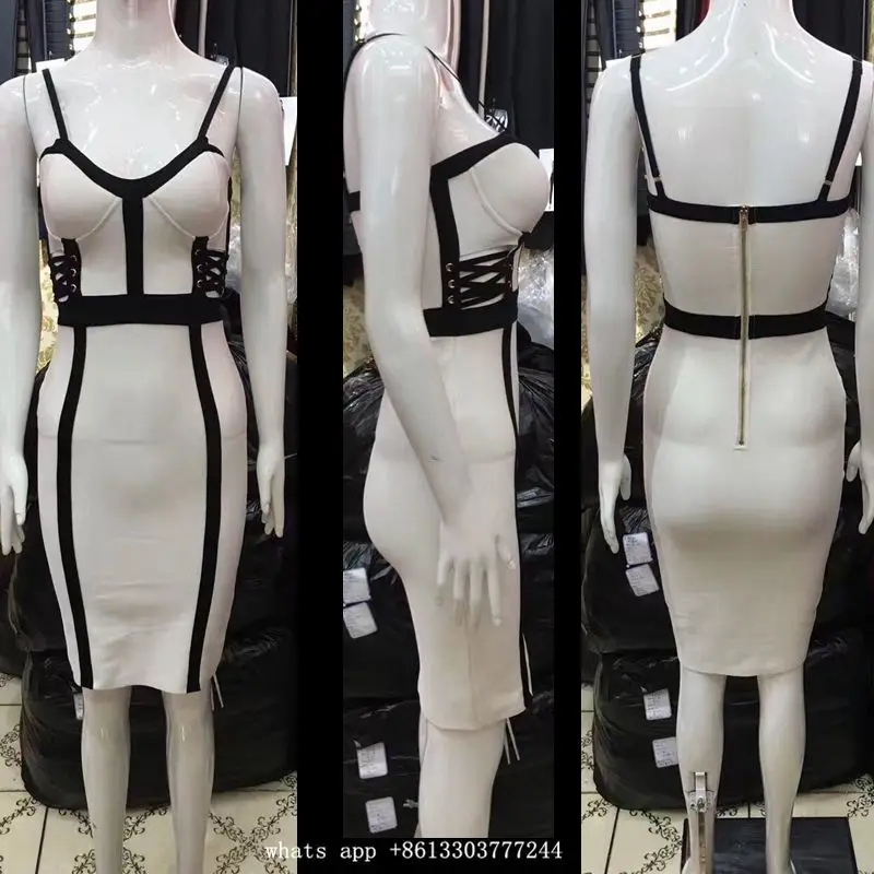 2017 искусственный шелк одежда сексуальные краткое белый черный Геометрическая