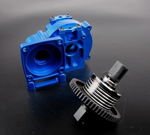 Металлический дифференциал с ЧПУ в сборе металлический для 1/5 losi 5ive T Запчасти