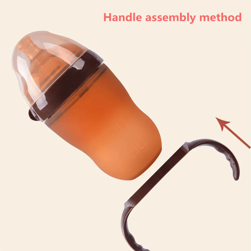 Бутылочка для кормления с наночастицами, силиконовые Bottle150/180/250/300 ML Большие широкие Калибр удобно для кормления малыша