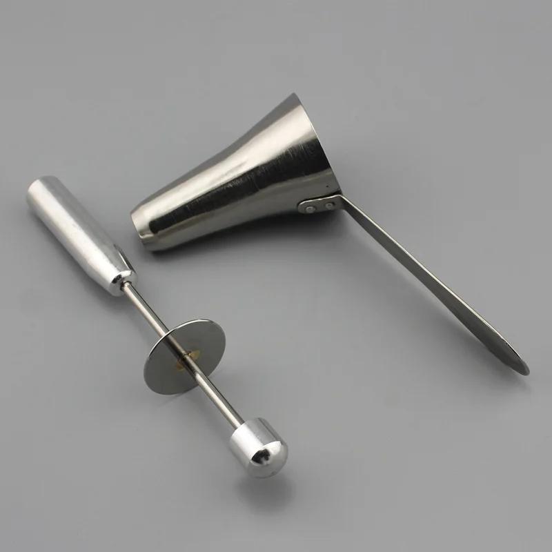 Анального секса продукт Нержавеющая сталь Анальный расширитель анус