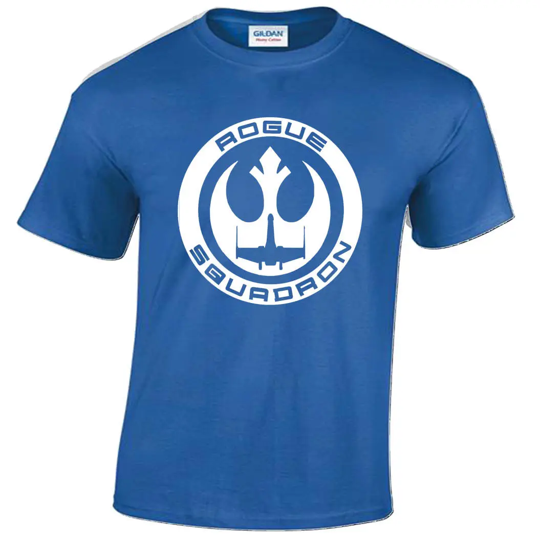ROGUE SQUADRON футболка звезда Мужская TROOPER STORM WARS REBEL FIGHTER X WING JEDI Бесплатная доставка