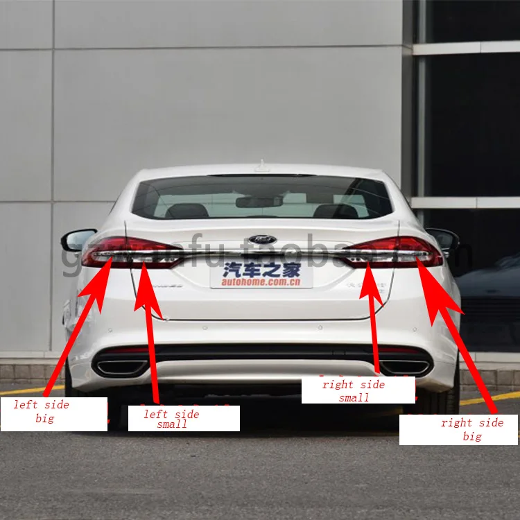 KOWELL автомобильный Стайлинг для Ford Mondeo Fusion задние фонари светодиодный задний фонарь DRL+ тормоз+ Парк+ сигнал