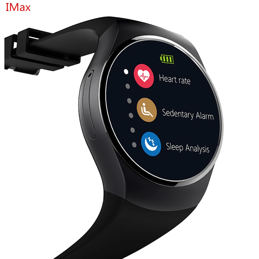 Лидер продаж! KW18 Смарт часы sim tf MTK2502 монитор сердечного ритма Smartwatch Сенсорный