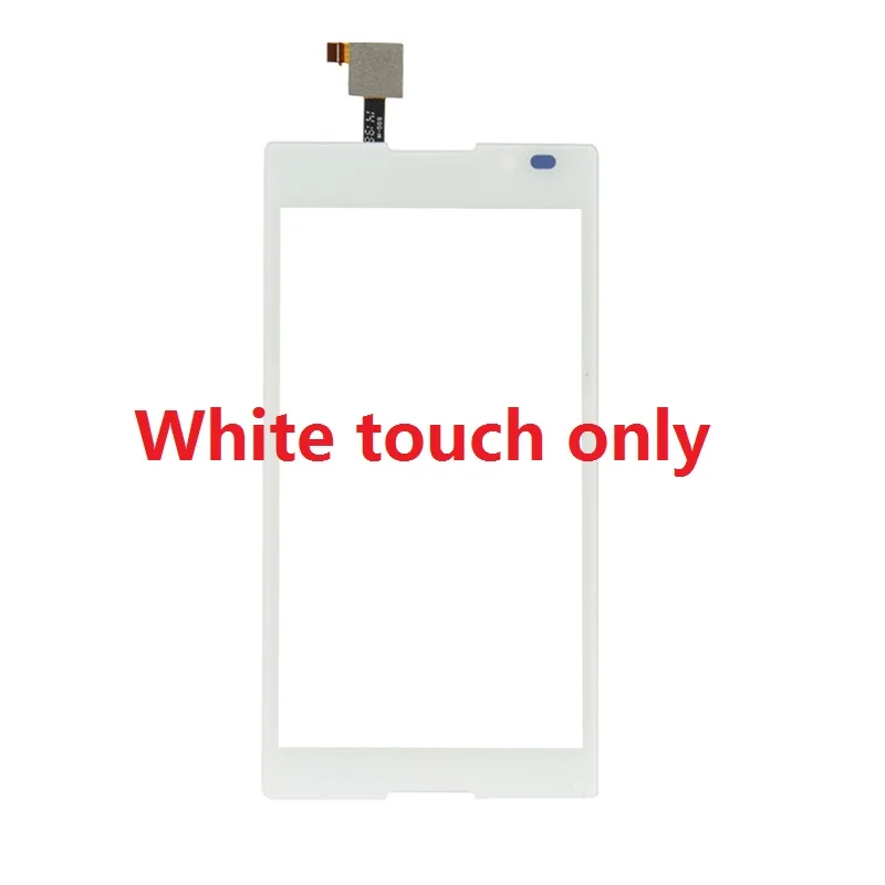 Дигитайзер сенсорного экрана для Sony Xperia C S39H C2304 C2305 ЖК-дисплей клей наборы |