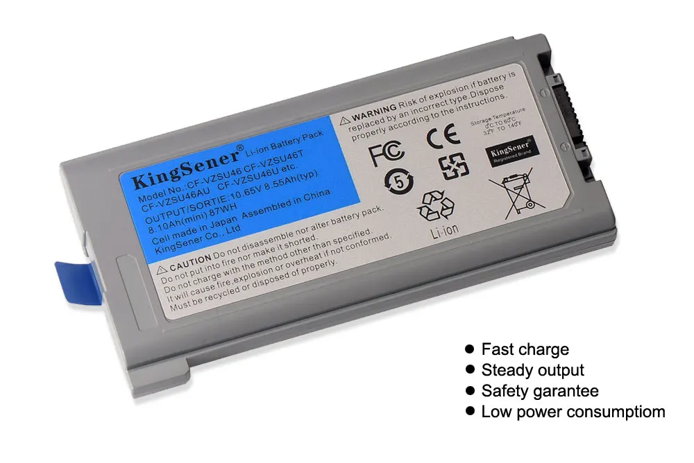 KingSener 10,65 V 8.55Ah ноутбук Батарея CF-VZSU46 для цифрового фотоаппарата Panasonic Toughbook CF-30 CF-31 CF-53 CF-VZSU46AU CF-VZSU46U CF-VZSU46S