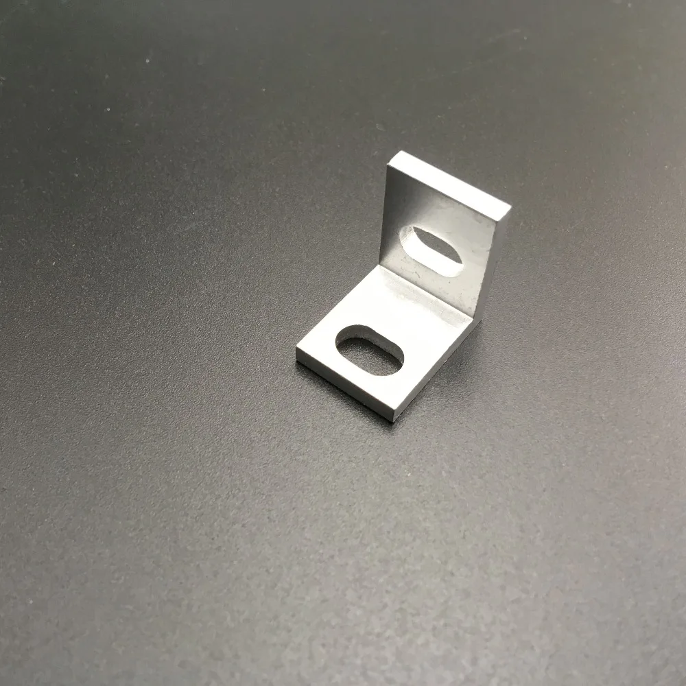 Funssor 1 шт V-slot одиночный/двойной/тройной алюминиевый L кронштейн для openbuilds CNC