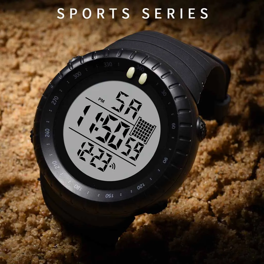 Самые продаваемые функциональные спортивные часы мужские водонепроницаемые