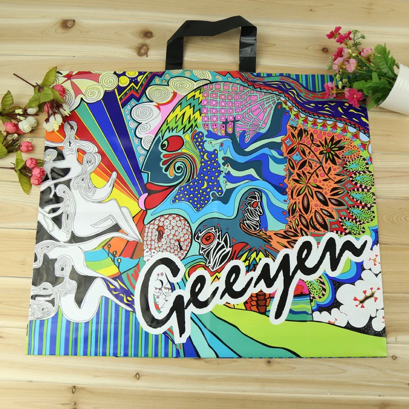

Fashion and art shopping bag printing with logo,500pcs a lot,free shipping