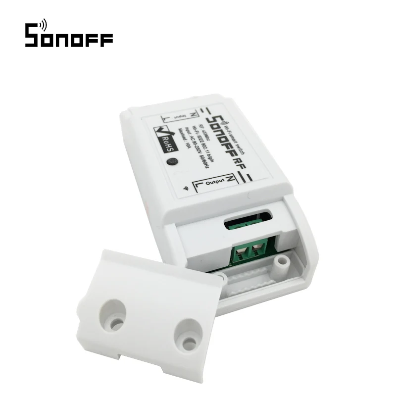 Интеллектуальный выключатель света Sonoff RF интеллектуальный пульт дистанционного управления Управление Wifi светильник переключатель, RF 433 МГц RF пульт Управление распределительного вала Набор инструментов умный дом работы с Alexa 220 V/10A/2200 w