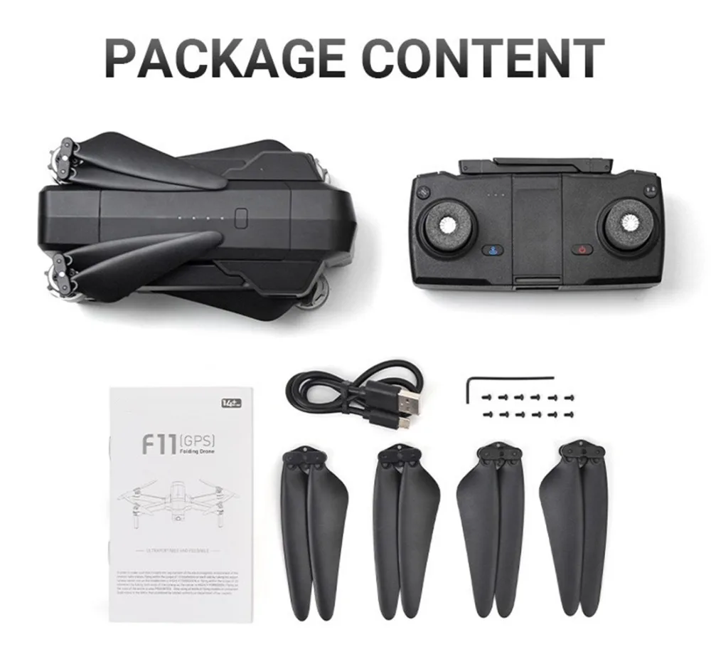 F11 GPS 5G Wifi FPV с камерой 1080P 25 минут время полета бесщеточный селфи Дрон Квадрокоптер