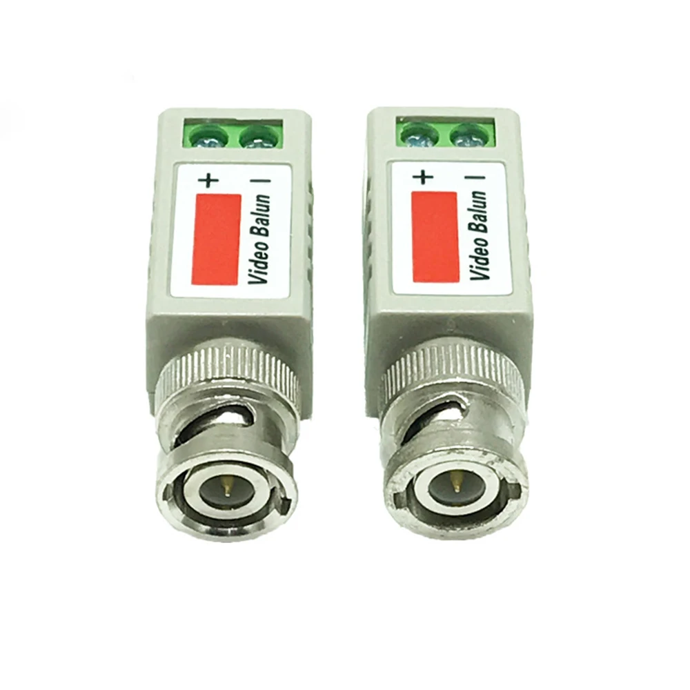Single 1 Channel Passive Video Transceiver BNC Connector Coaxial Adapter For Balun CCTV Camera DVR UTP | Безопасность и защита