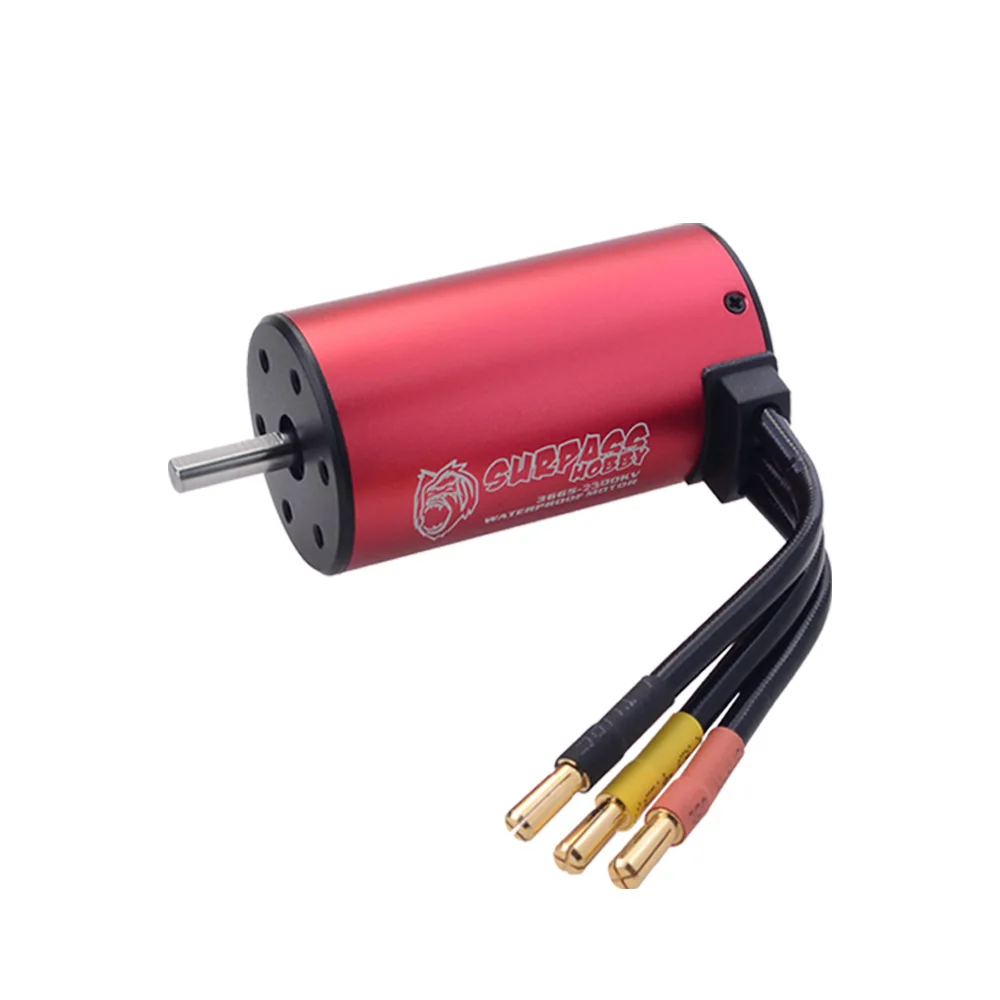 SURPASS HOBBY 3665 2300KV 2900KV 5 мм вал 2S/3S бесщеточный мотор водонепроницаемый Бесконтактный