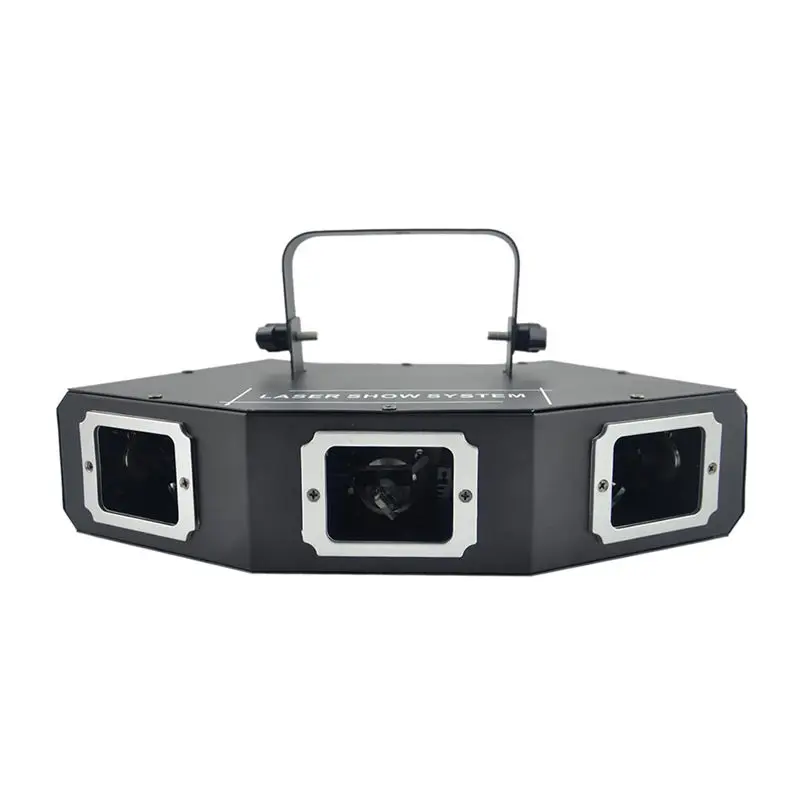 AUCD DMX 3 rgb-подсветка линзы полный Цвет луч оптической сети лазерный луч Главная Вечерние DJ КТВ Освещение проектора A-X3