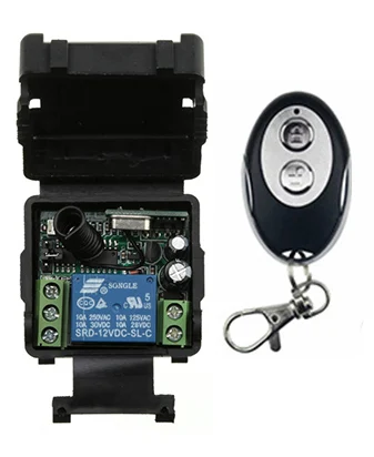 Xuanlongyuan DC12V 24V 1CH RF беспроводной мини переключатель релейный приемник + передатчики