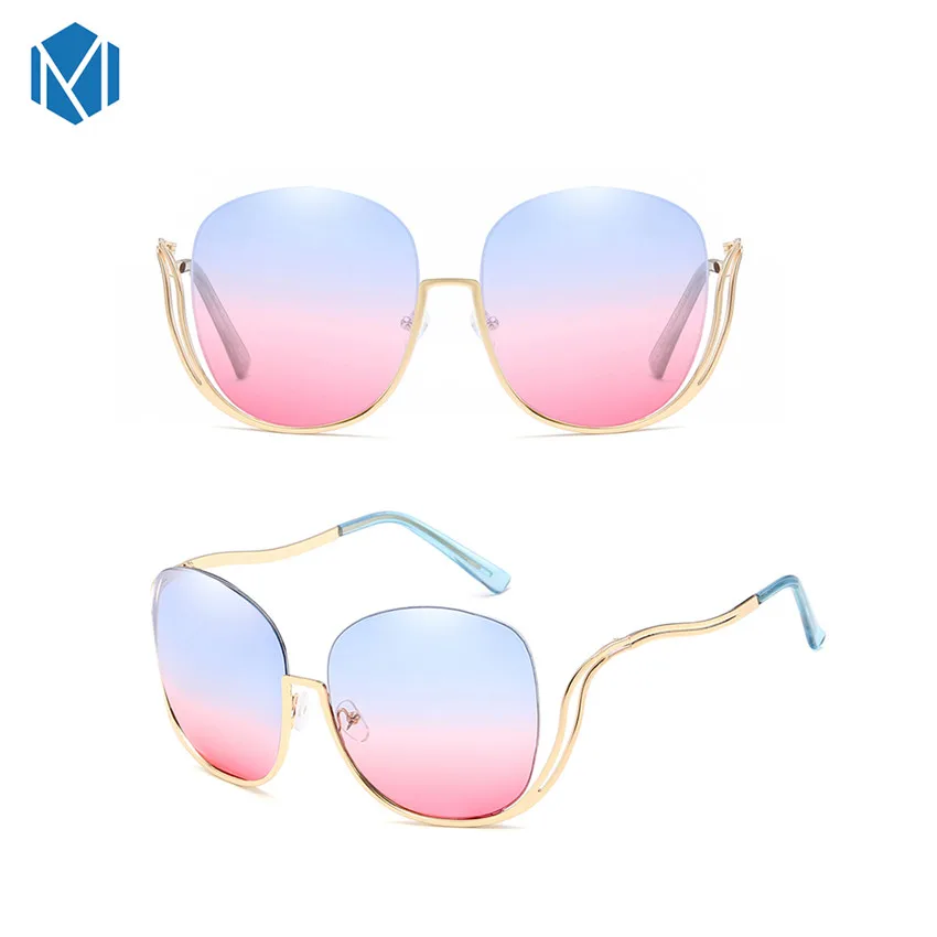 MISM очки для девушек в стиле панк винтажные вождения цветные линзы глаз 2019 модные