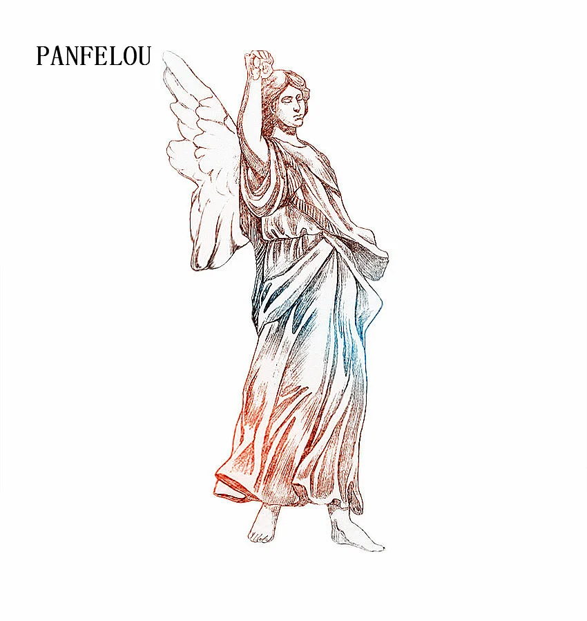 PANFELOU Angel command Скрапбукинг Сделай Сам Хэллоуин тиснение форма в виде карты Бумага