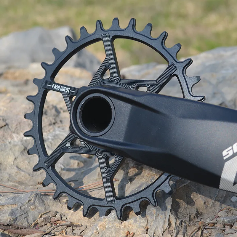 Проходное Quest GXP круглое овальное 0 мм смещение 32 T 42 цепное кольцо MTB узкое широкое