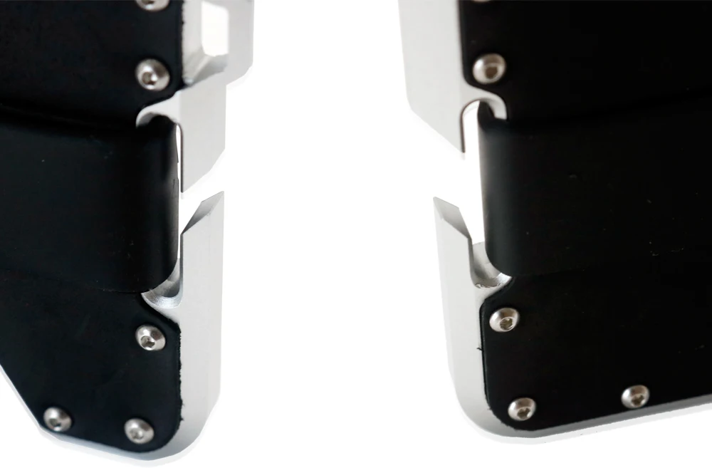 VM FASHION KISS Crazy Horse кожаный RFID блокирующий кошелек EDC CNC аэрокосмический класс алюминиевый держатель кредитных карт ультратонкий кошелек