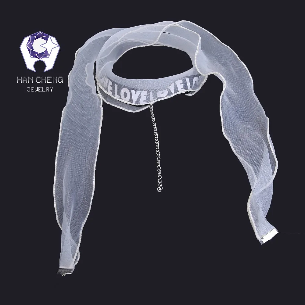 Новинка модный тканевый галстук HanCheng подходящий ко всему ожерелье-чокер из